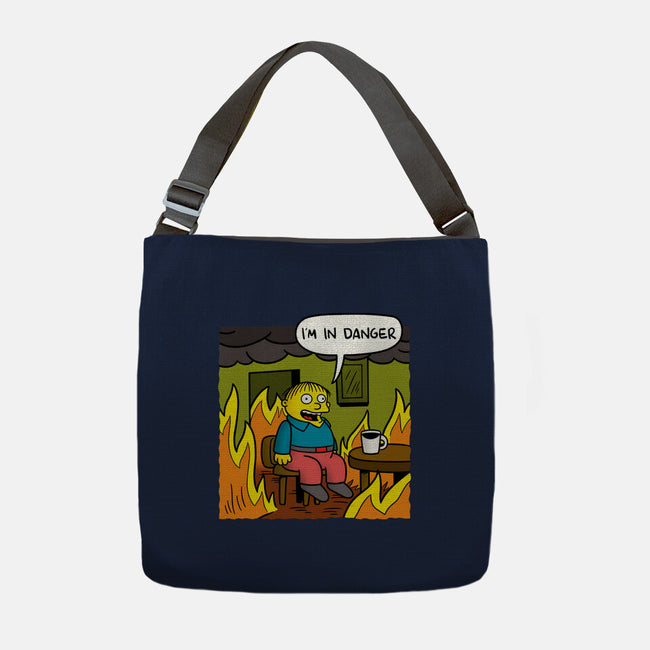 I'm In Danger-None-Adjustable Tote-Bag-Barbadifuoco