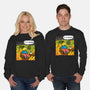 I'm In Danger-Unisex-Crew Neck-Sweatshirt-Barbadifuoco