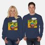 I'm In Danger-Unisex-Crew Neck-Sweatshirt-Barbadifuoco