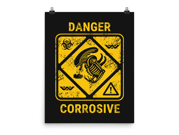 Danger Corrosive