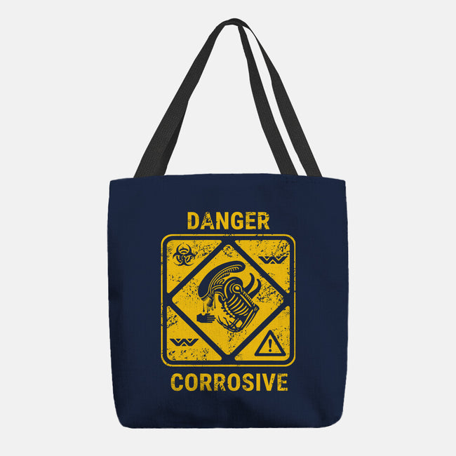 Danger Corrosive-None-Basic Tote-Bag-Dylon_G