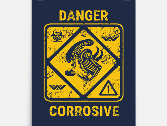 Danger Corrosive