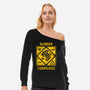 Danger Corrosive-Womens-Off Shoulder-Sweatshirt-Dylon_G