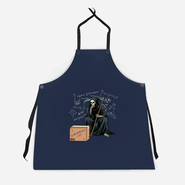 Uncertain Death Principle-Unisex-Kitchen-Apron-Dylon_G