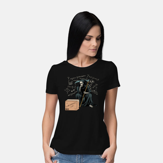 Uncertain Death Principle-Womens-Basic-Tee-Dylon_G
