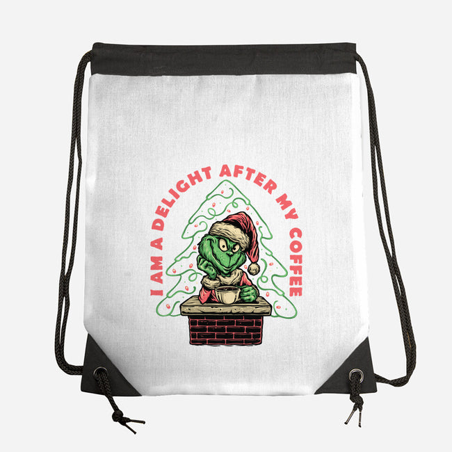 Delightful One-None-Drawstring-Bag-glitchygorilla