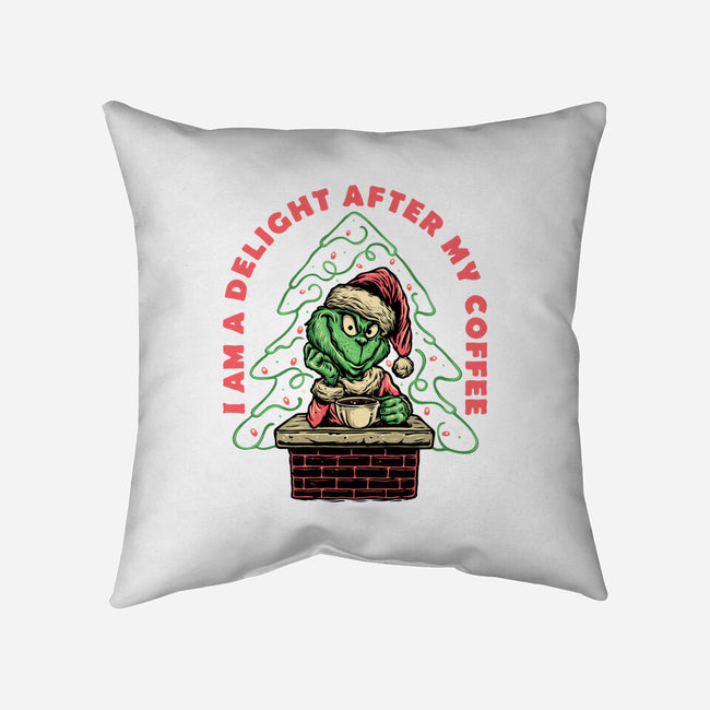 Delightful One-None-Removable Cover w Insert-Throw Pillow-glitchygorilla