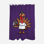 Turkey Shooter-None-Polyester-Shower Curtain-Boggs Nicolas