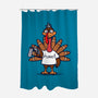 Turkey Shooter-None-Polyester-Shower Curtain-Boggs Nicolas