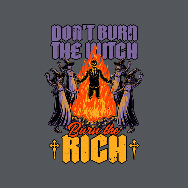 Witches Burn Riches-Womens-V-Neck-Tee-Studio Mootant