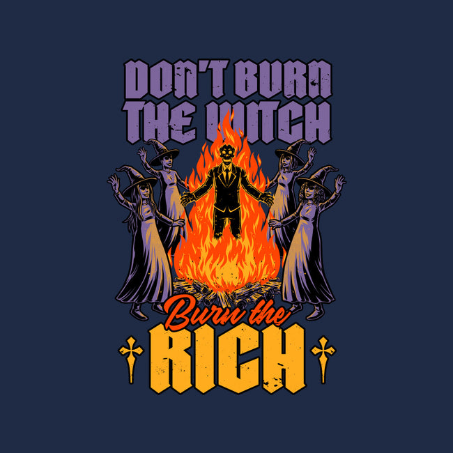 Witches Burn Riches-Womens-V-Neck-Tee-Studio Mootant