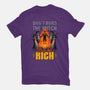 Witches Burn Riches-Womens-Basic-Tee-Studio Mootant