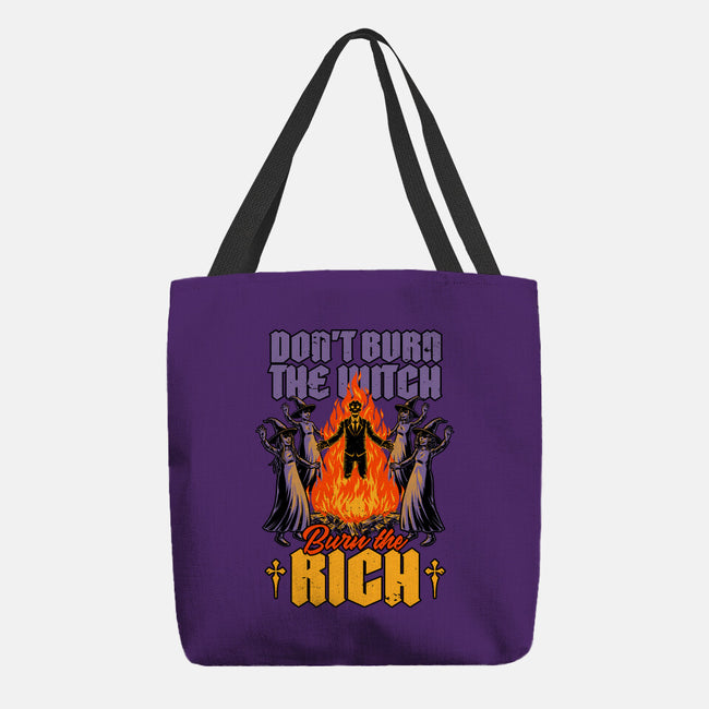 Witches Burn Riches-None-Basic Tote-Bag-Studio Mootant