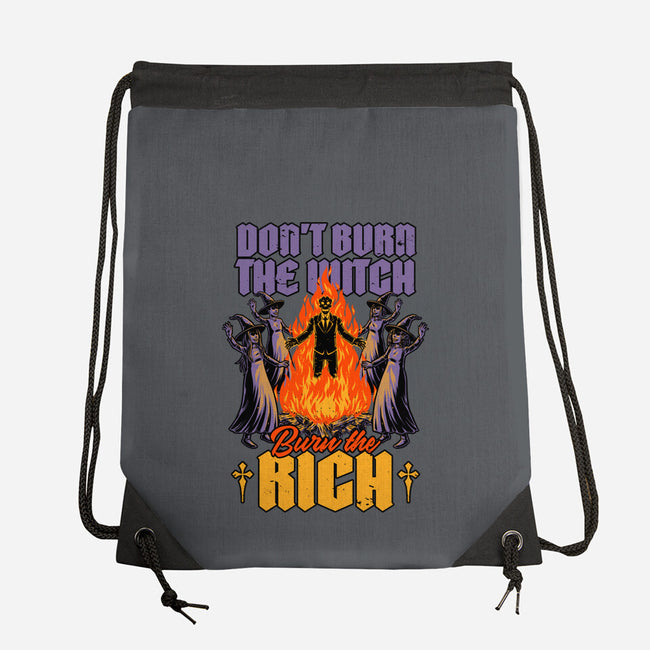 Witches Burn Riches-None-Drawstring-Bag-Studio Mootant