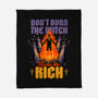 Witches Burn Riches-None-Fleece-Blanket-Studio Mootant