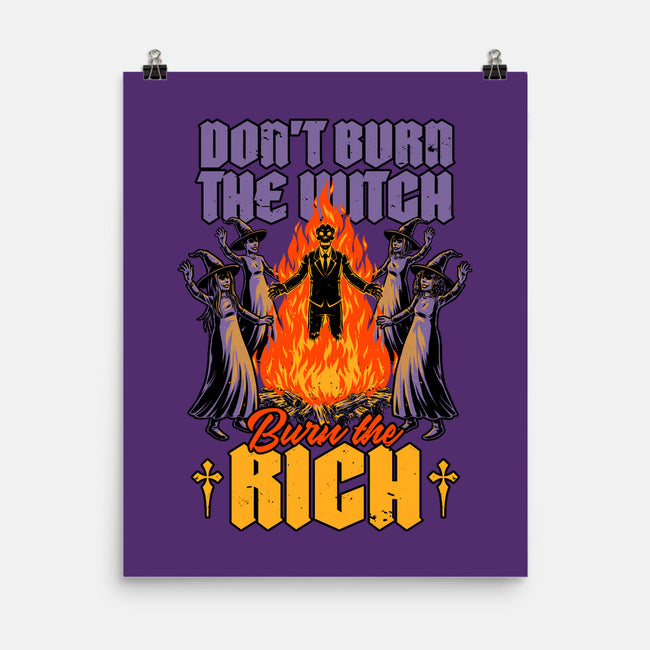 Witches Burn Riches-None-Matte-Poster-Studio Mootant