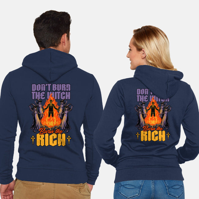 Witches Burn Riches-Unisex-Zip-Up-Sweatshirt-Studio Mootant