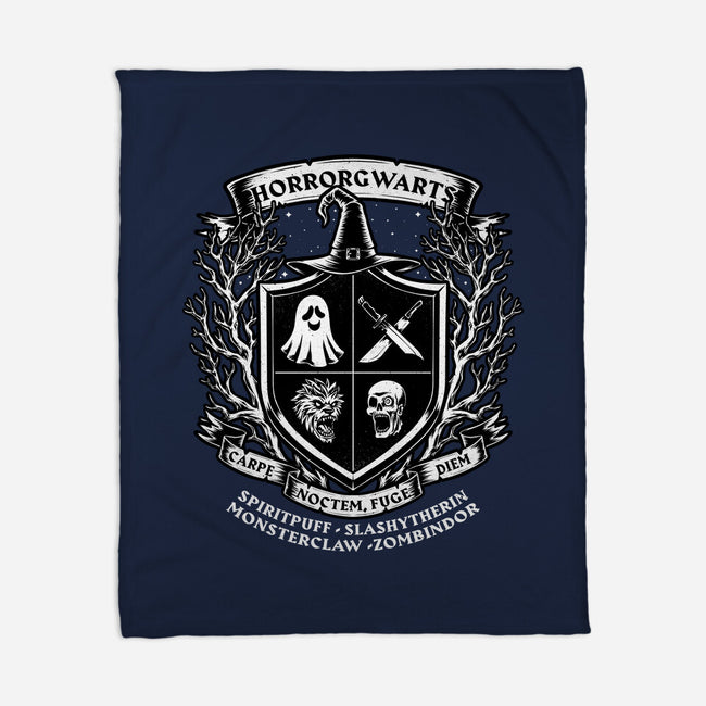 Horror Magic School-None-Fleece-Blanket-Studio Mootant