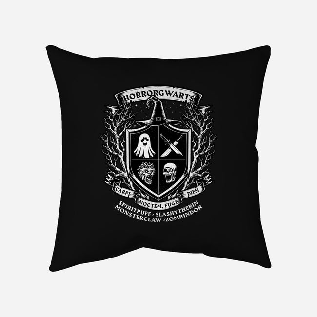 Horror Magic School-None-Removable Cover w Insert-Throw Pillow-Studio Mootant