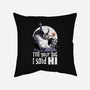 Ghost Animation Dog-None-Removable Cover w Insert-Throw Pillow-Studio Mootant