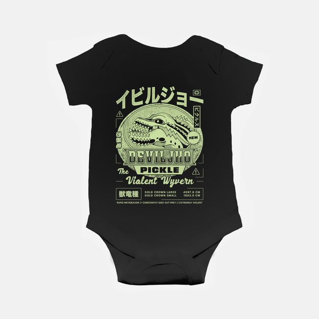 Deviljho Pickle Grunge-Baby-Basic-Onesie-LAGELANTEE