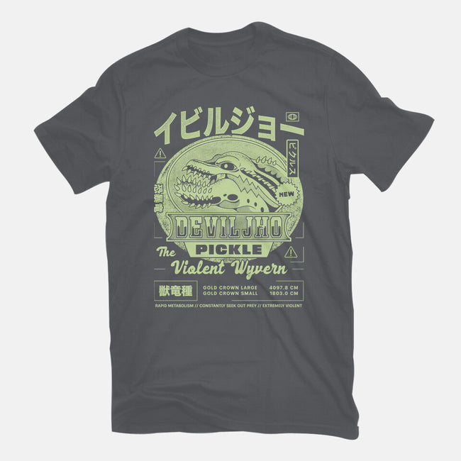 Deviljho Pickle Grunge-Mens-Basic-Tee-LAGELANTEE