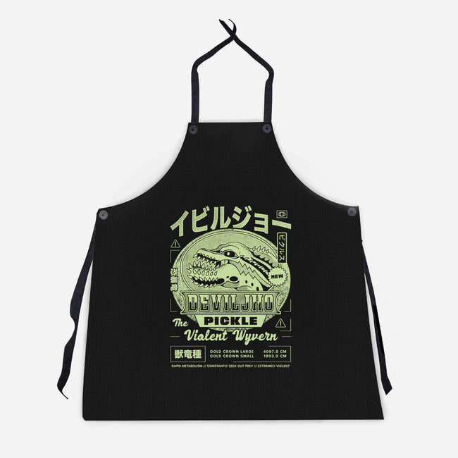 Deviljho Pickle Grunge-Unisex-Kitchen-Apron-LAGELANTEE