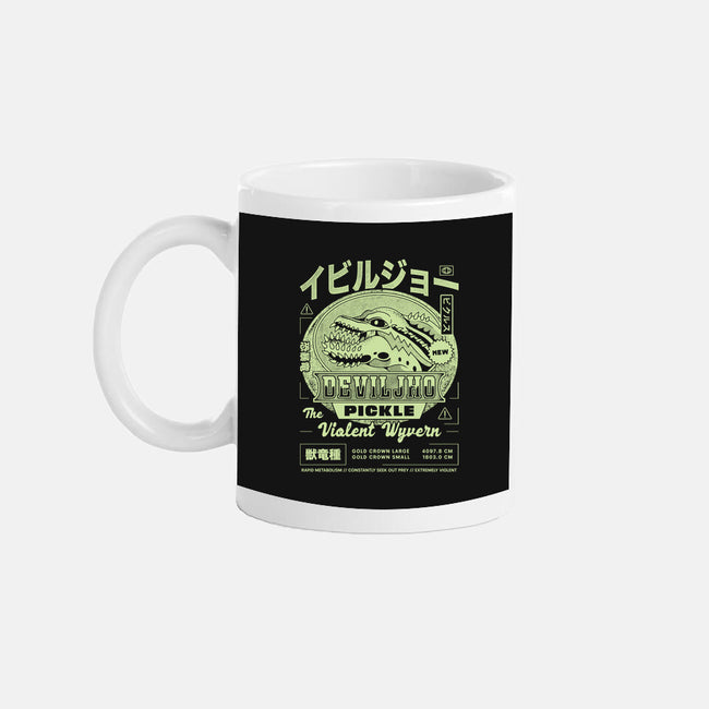 Deviljho Pickle Grunge-None-Mug-Drinkware-LAGELANTEE