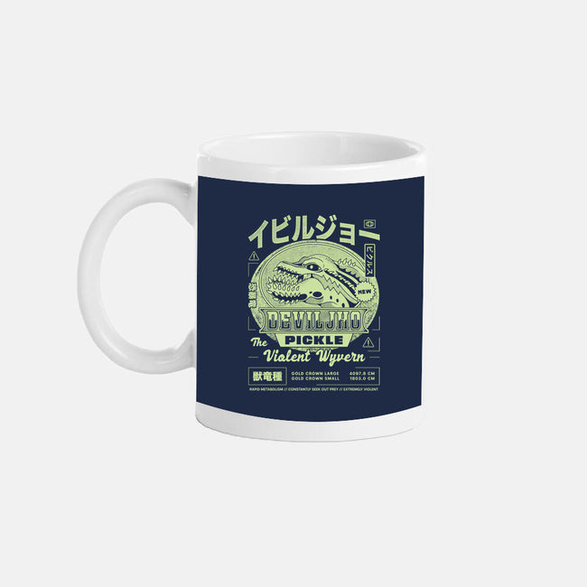 Deviljho Pickle Grunge-None-Mug-Drinkware-LAGELANTEE