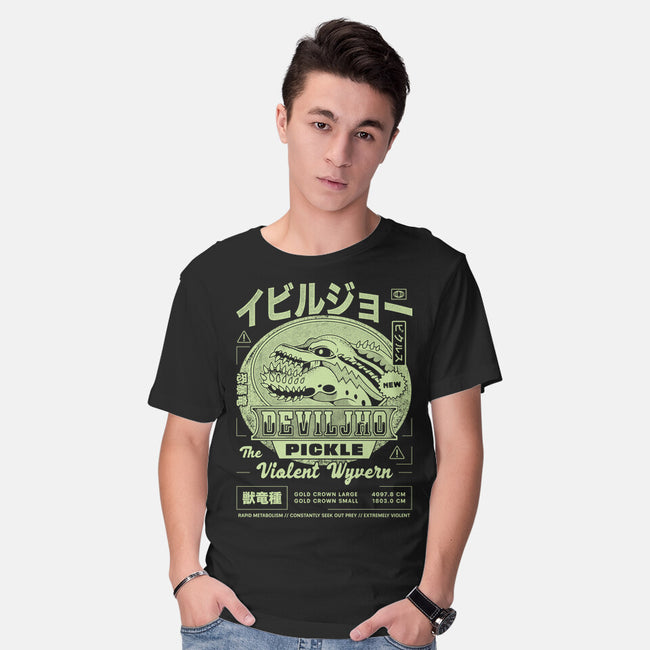 Deviljho Pickle Grunge-Mens-Basic-Tee-LAGELANTEE