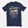 The Two Whales Diner Emblem-Womens-Fitted-Tee-LAGELANTEE