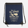 The Two Whales Diner Emblem-None-Drawstring-Bag-LAGELANTEE