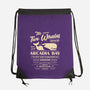 The Two Whales Diner Emblem-None-Drawstring-Bag-LAGELANTEE