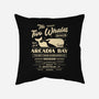 The Two Whales Diner Emblem-None-Removable Cover w Insert-Throw Pillow-LAGELANTEE