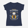 Alchemist Warrior Academy-Womens-V-Neck-Tee-LAGELANTEE