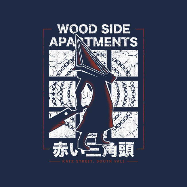 Wood Side Apartments Monster-Womens-Basic-Tee-LAGELANTEE