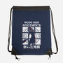 Wood Side Apartments Monster-None-Drawstring-Bag-LAGELANTEE