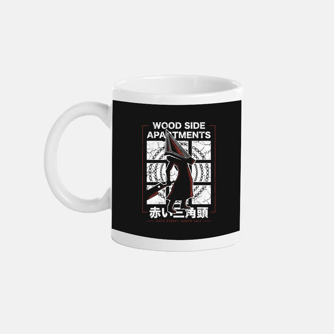 Wood Side Apartments Monster-None-Mug-Drinkware-LAGELANTEE