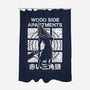 Wood Side Apartments Monster-None-Polyester-Shower Curtain-LAGELANTEE