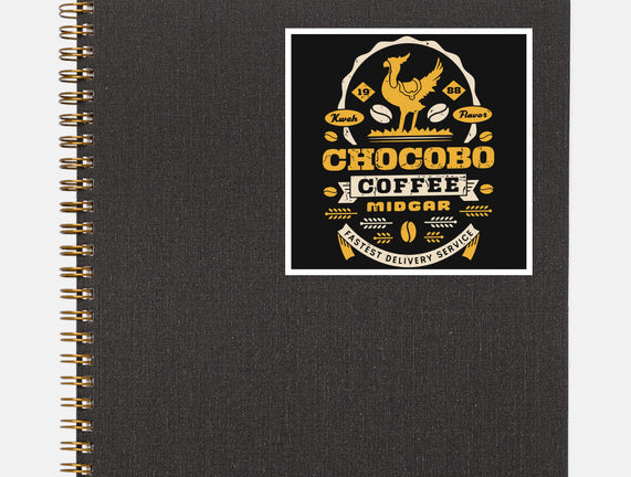 Chocobo Coffee Grunge