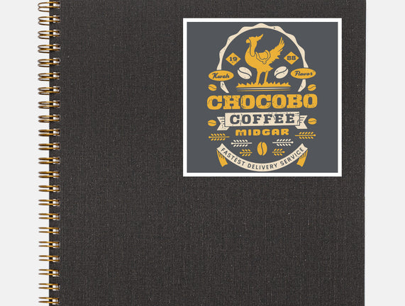 Chocobo Coffee Grunge