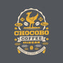 Chocobo Coffee Grunge-Womens-Fitted-Tee-LAGELANTEE