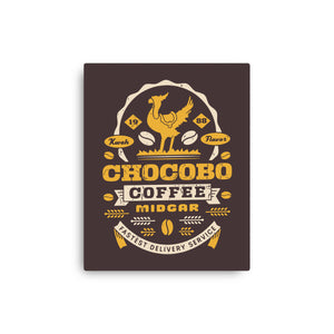 Chocobo Coffee Grunge