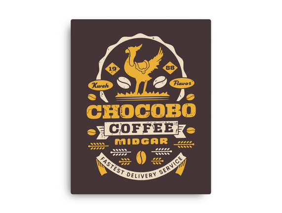 Chocobo Coffee Grunge