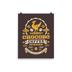 Chocobo Coffee Grunge