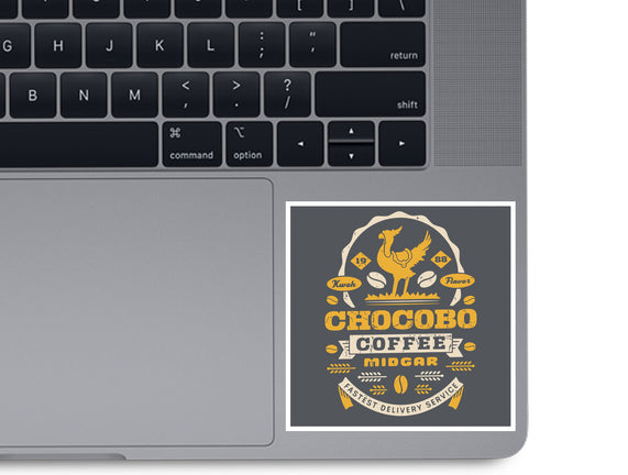 Chocobo Coffee Grunge