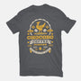 Chocobo Coffee Grunge-Unisex-Basic-Tee-LAGELANTEE