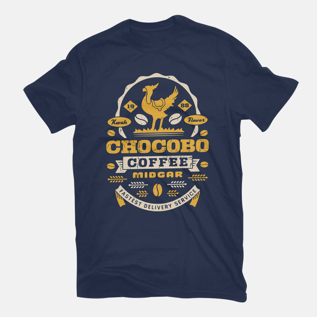 Chocobo Coffee Grunge-Mens-Premium-Tee-LAGELANTEE