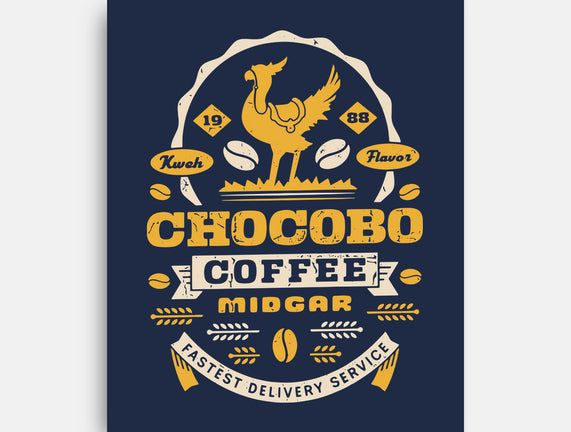 Chocobo Coffee Grunge