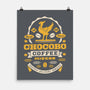 Chocobo Coffee Grunge-None-Matte-Poster-LAGELANTEE